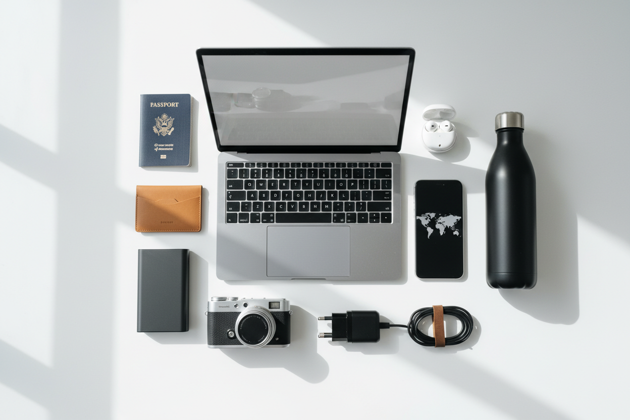 TRAVEL AND TECH ESSENTIALS