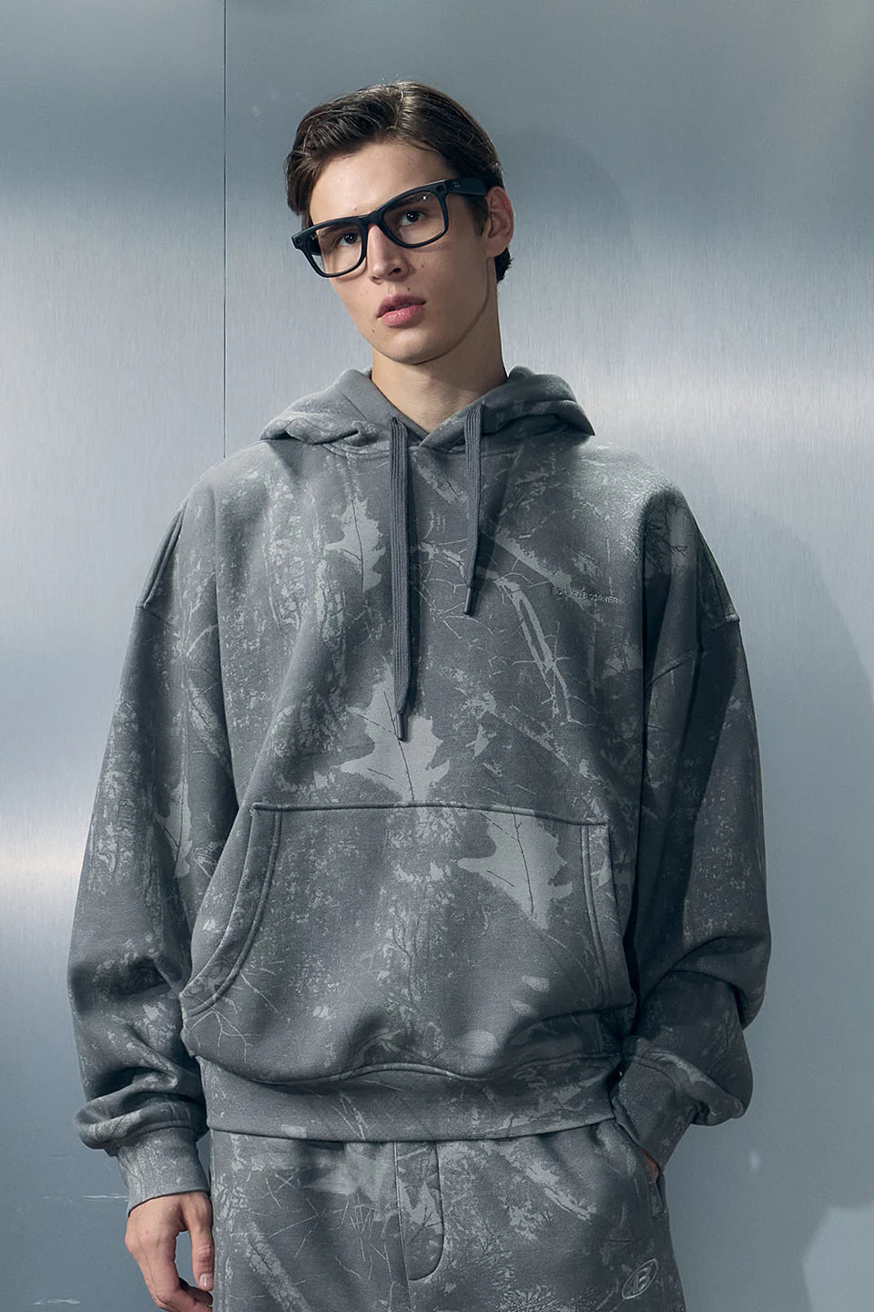 Soft Ash Grey Hoodie