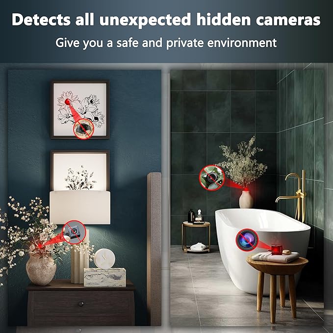 Hidden Camera Detector, Anti-Spy Detector  for Hotels Office, Travel